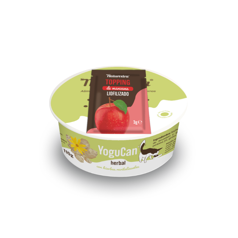 Iogurte Herbal Yogucan 110g + Topping