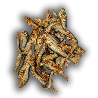 Peixinhos desidratados
