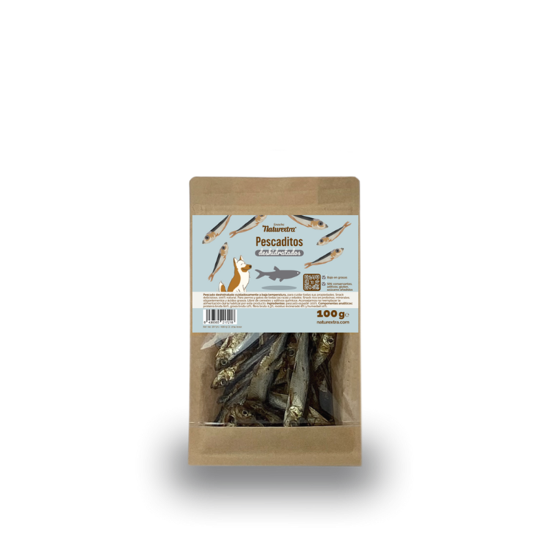 Peixinhos desidratados