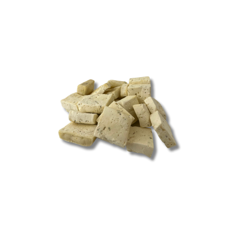 Queso Liofilizado a las finas hierbas.