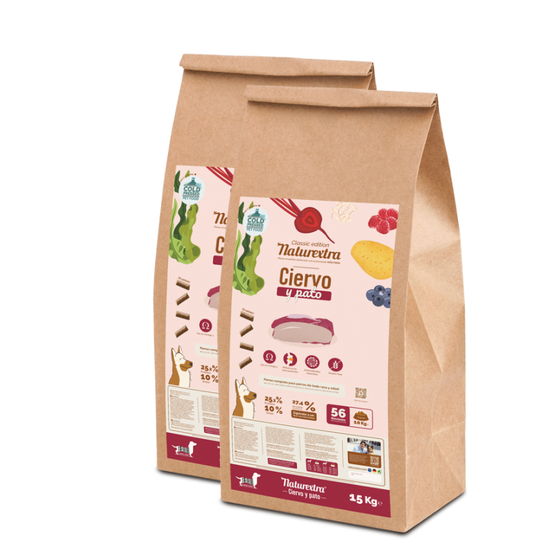 Packs Naturextra Ciervo y Pato