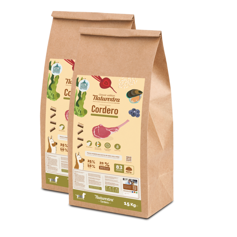 Packs de Naturextra Cordeiro