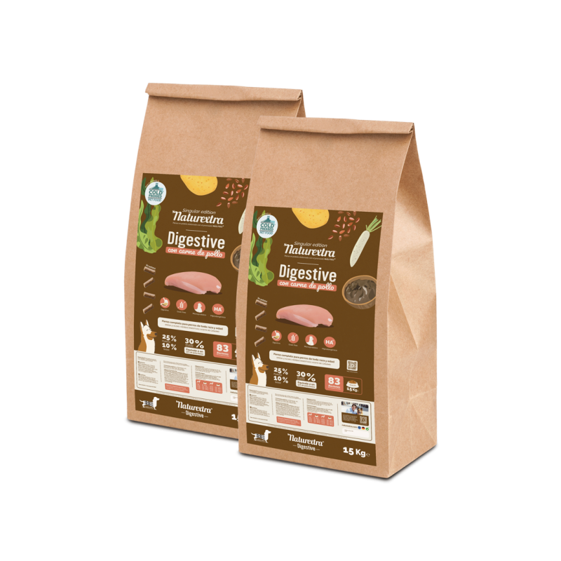 Packs de Naturextra Digestive - Pollo