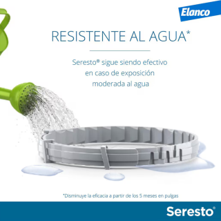 Coleira Seresto antiparásitos para cães más de 8 kg