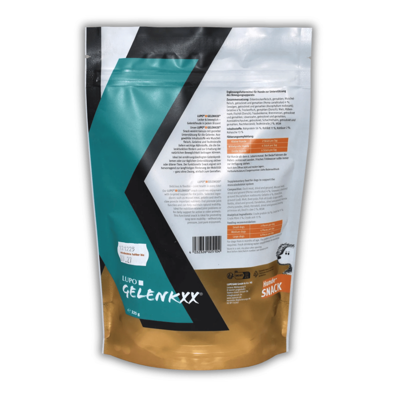 LUPO GELENKXX - Snack Funcional para Articulaciones