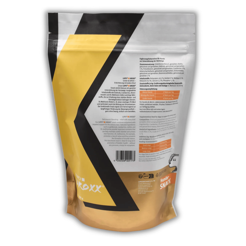 LUPO UROXX - Functional Urinary Tract Snack for Dogs