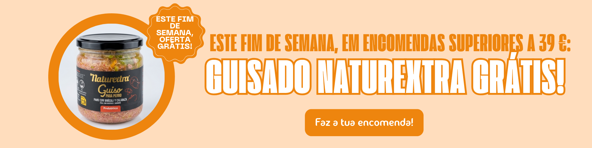 Este fim de semana, o Guiso Naturextra é grátis! 