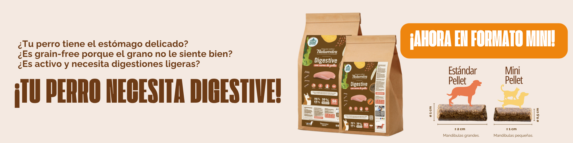 ¡AHORA NATUREXTRA DIGESTIVE EN FORMATO MINI! 
