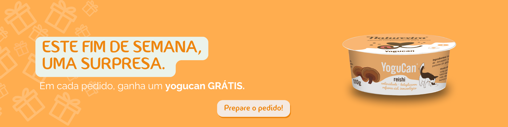 Yogucan Reishi grátis. ✅