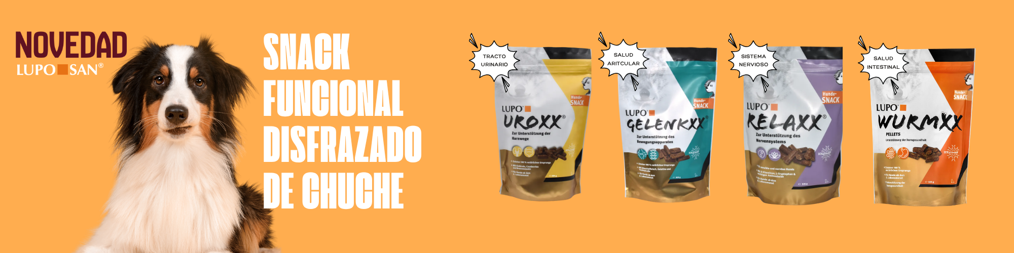 ¡Nuevos Snacks Luposan! 