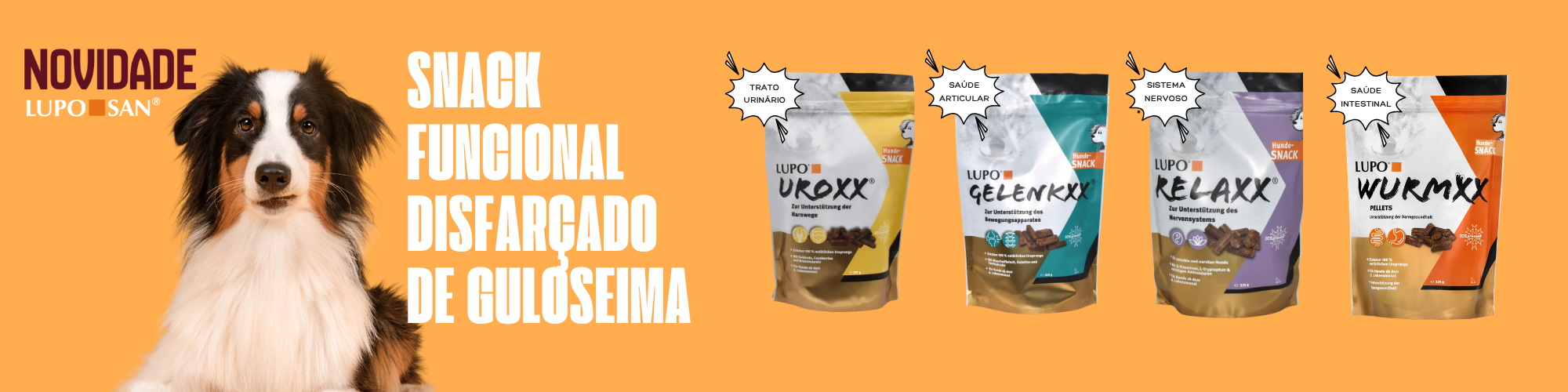Novos Snacks Luposan! ?